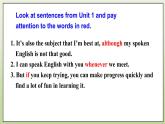 Module 7 English for you and me Unit 3 Language in use課件+練習(xí)+音頻