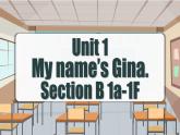 Unit 1 第3课时 (Section B 1a-1f)  课件 -人教版英语七年级上册