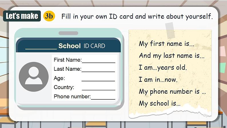 Unit 1 第5课时 (Section B 3a-selfcheck)   课件 -人教版英语七年级上册07