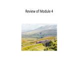 外研版 (新标准) 初中英语八年级上册Review of Module 4 课件