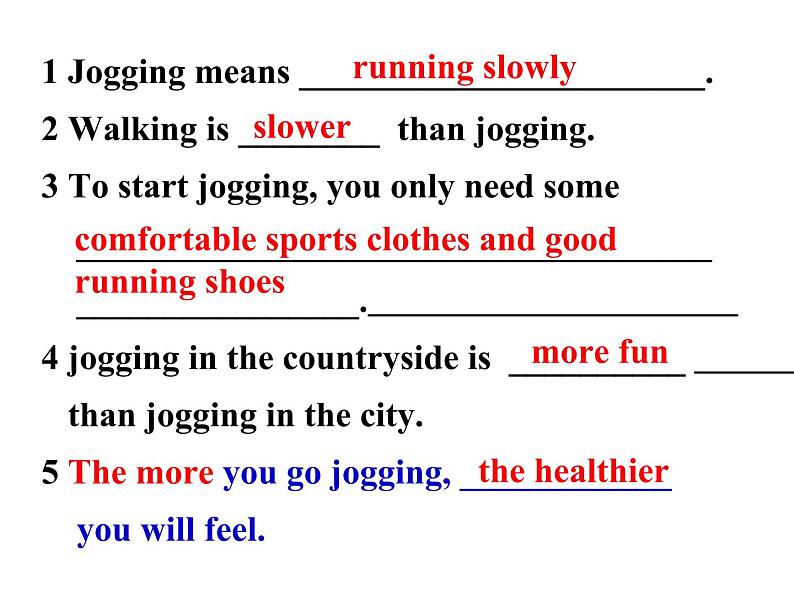 八年级上册  Module 3 Sports.  Unit 3 Language in use .课件第8页