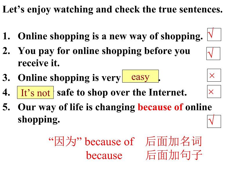 七年级下册  Module 5 Shopping  Unit 2 You can buy everything on the Internet 课件07