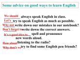 八年级上册  Module 1 How to learn English  Unit 3课件