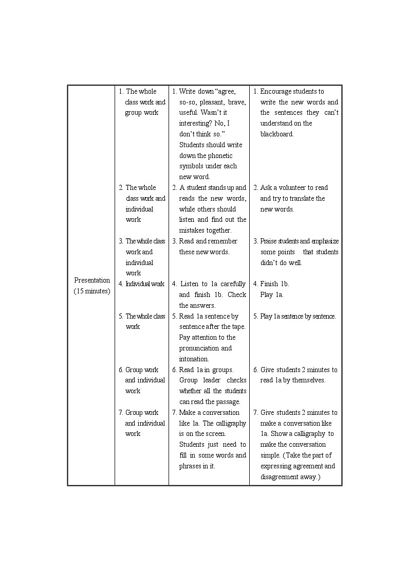 仁爱科普版初中英语八年级上Unit 3 Topic 3 Section B 教学设计03