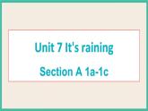Unit 7 Section A 1a-1c 课件+素材