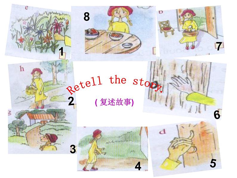 七年级下册  Module 8 Story time  Unit 2 Goldilocks hurried out of the house.课件第2页