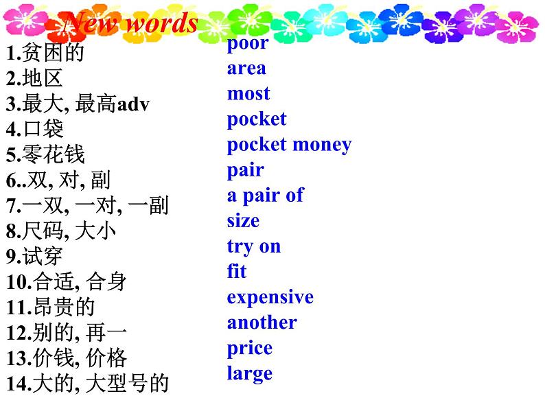 Unit7 Shopping Integrated skills课件 译林版英语七年级上册05