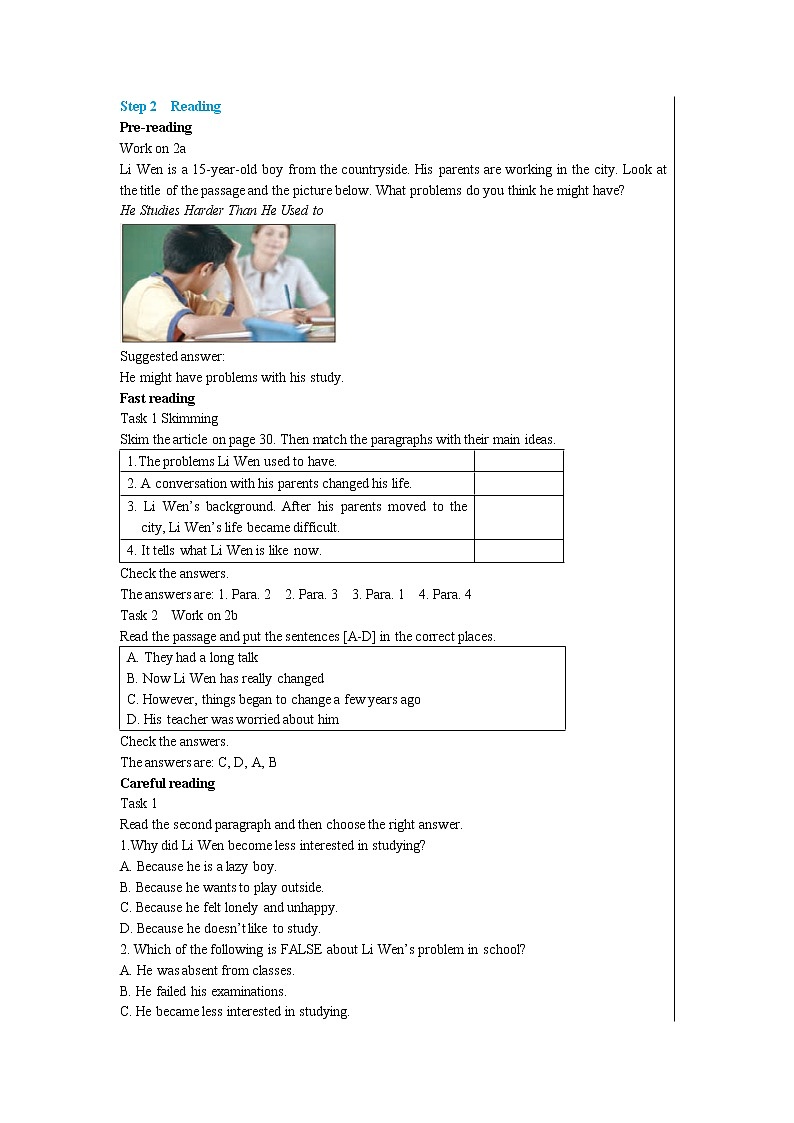 Unit4 Section B 2a-2f（第4课时）课件PPT+教案+同步练习02