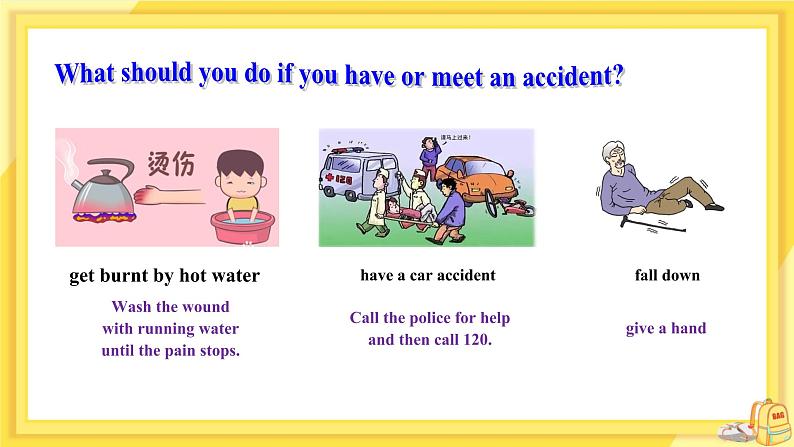 Module 5 Unit 1 We’d better get you to hospital.（课件+教案+练习）04