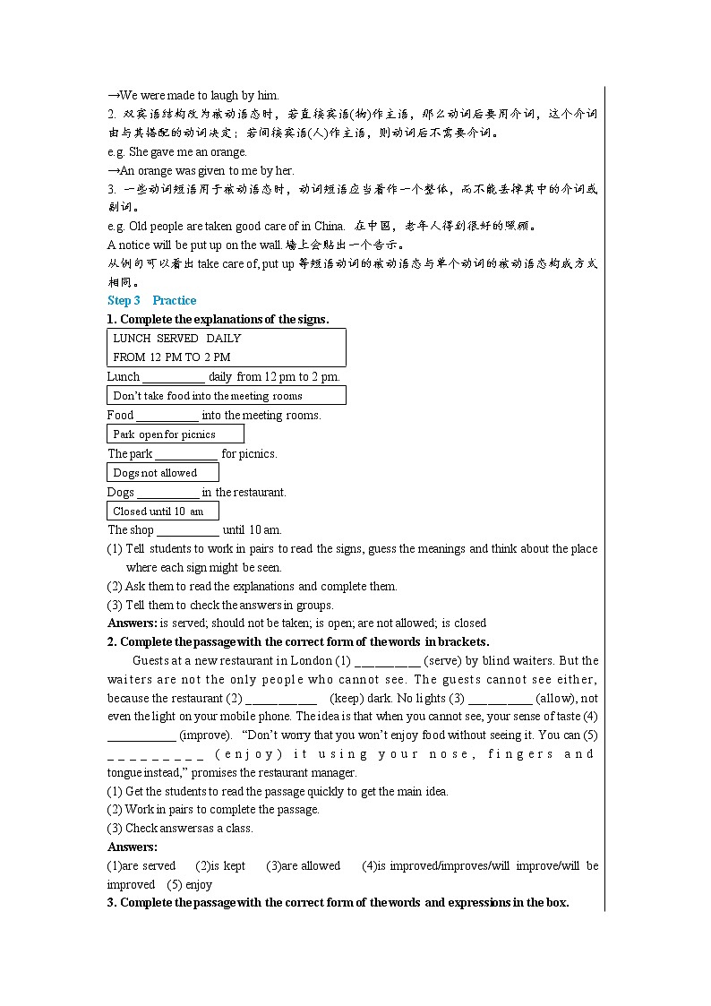 Module 6 Unit 2 Knives and forks are used for most Western food.（课件+教案+练习）03