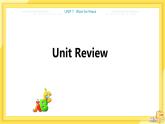 UNIT7 Unit Review（课件PPT）