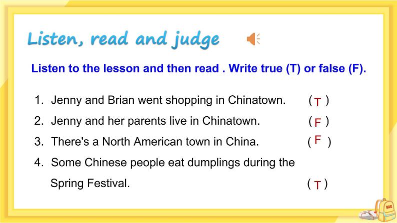 UNIT8 Lesson 43 A VIsit to Chinatown（课件PPT）第8页