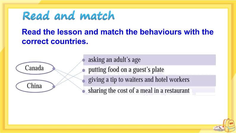 UNIT8 Lesson 45 Differert Manners（课件PPT）第8页