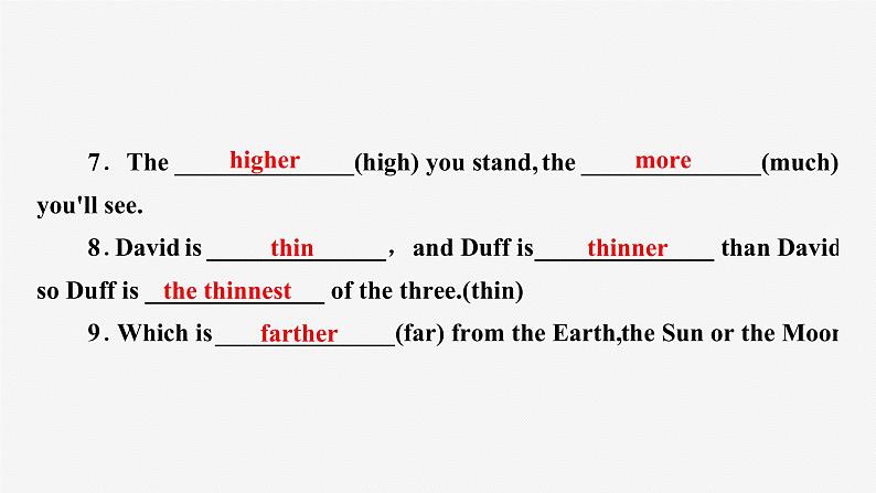 牛津译林版八年级英语上unit1 grammar习题课件ppt06