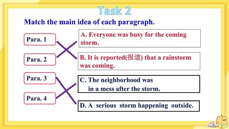 Unit 5 What were you doing when the rainstorm came？（第2课时）课件+教案06