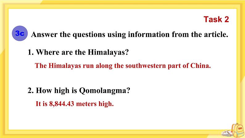 Unit 7 What's the highest mountain in the world？（第2课时）课件+教案07