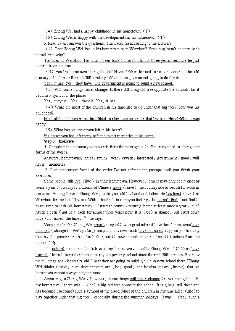 Unit 10 I’ve had this bike for three years.（第4课时）课件+教案03