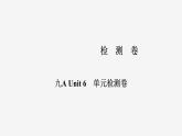 牛津译林版九年级英语上册Unit 6单元检测课件PPT