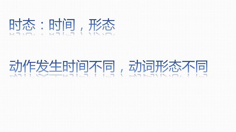 2022年中考英语二轮复习课件  动词的时态和语态07