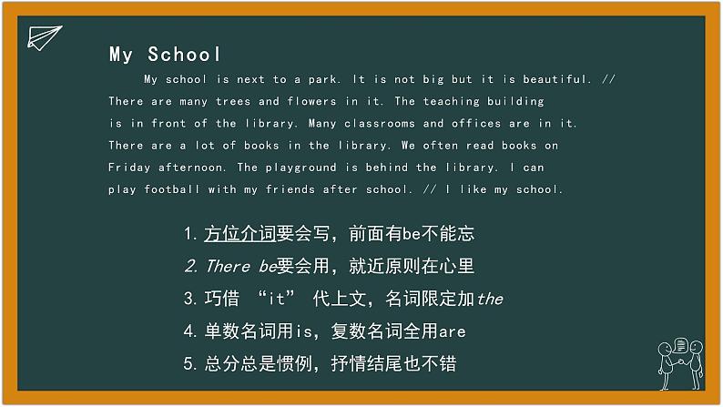 2022-2023学年外研版英语七年级上册五大重点话题作文整理课件第4页