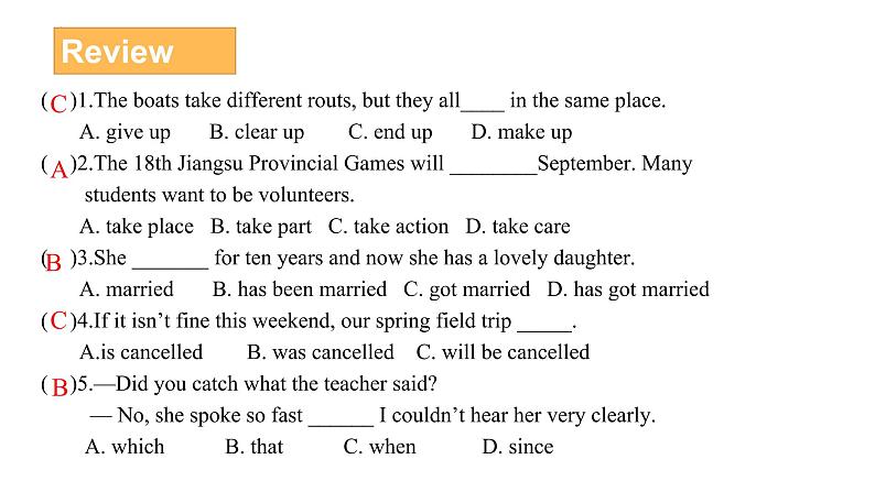 Unit 12  Section B  3a-Selfcheck 课件第3页