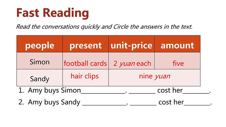 Unit 7 Shopping Reading I 课件2022-2023学年牛津译林版英语 七年级上册06