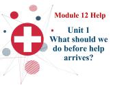 Module 12 Help  Unit 1 课件 2022-2023学年外研版英语八年级上册