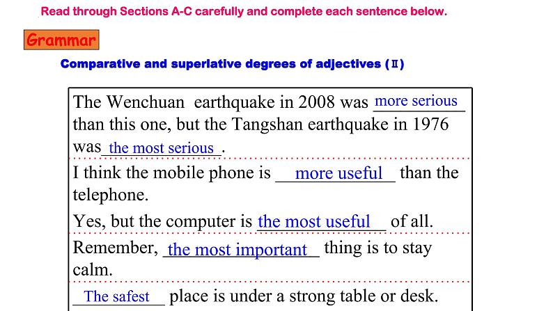 Unit 4 Topic2  Section D 课件2022-2023学年仁爱版八年级英语上册05