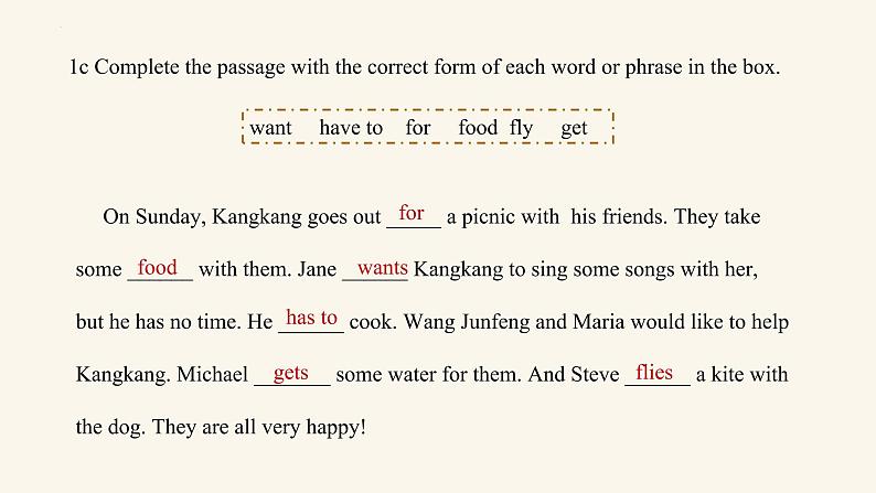 Unit 4 Topic 2 Section B 课件 2022-2023学年仁爱版七年级英语上册第7页