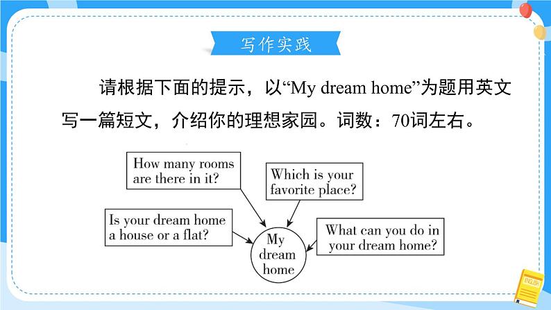 Unit 1 Dream Homes 单 元 主 题 写 作 课件第5页