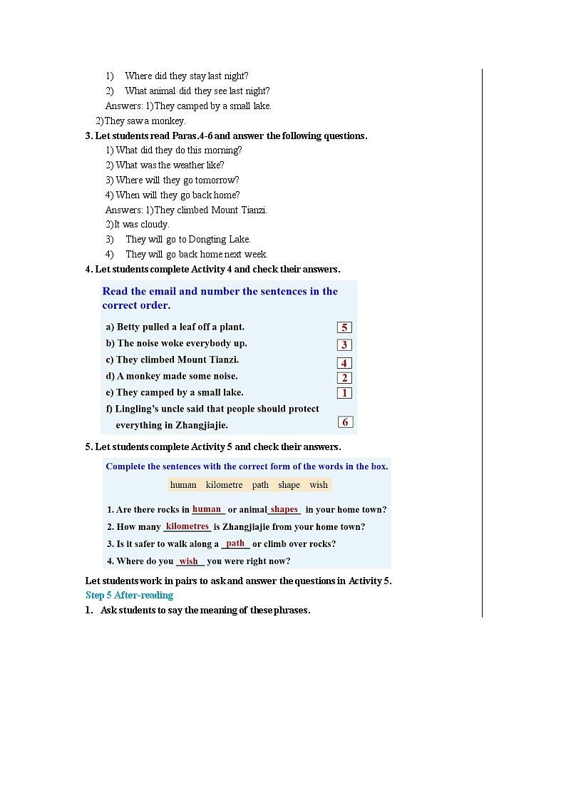 Module 8 Time off Unit 2 We thought somebody was moving about（课件+教案+练习）03