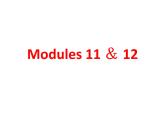 Modules11-12 復(fù)習(xí)課件2022-2023學(xué)年外研版八年級英語上冊
