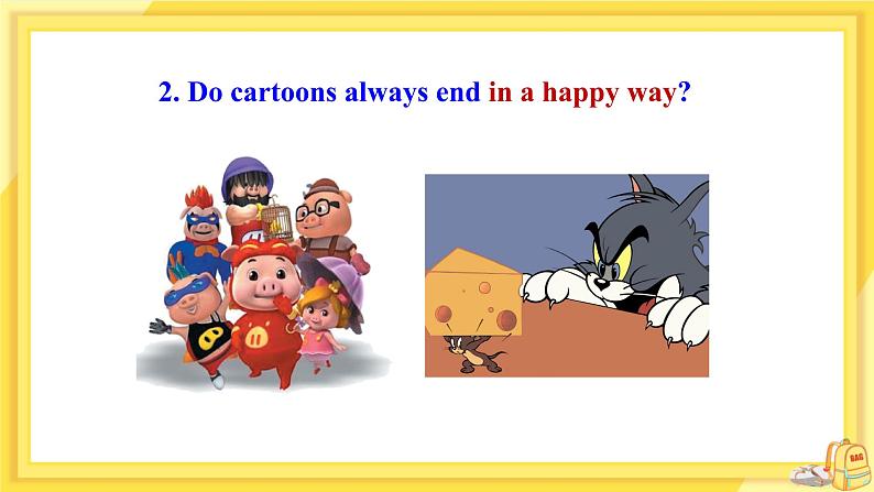 Module 5 Cartoon stories Unit 1 It's time to watch a cartoon（课件+教案+练习）05