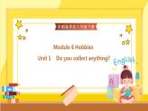 Module 6 Hobbies Unit 1 Do you collect anything（课件+教案+练习）