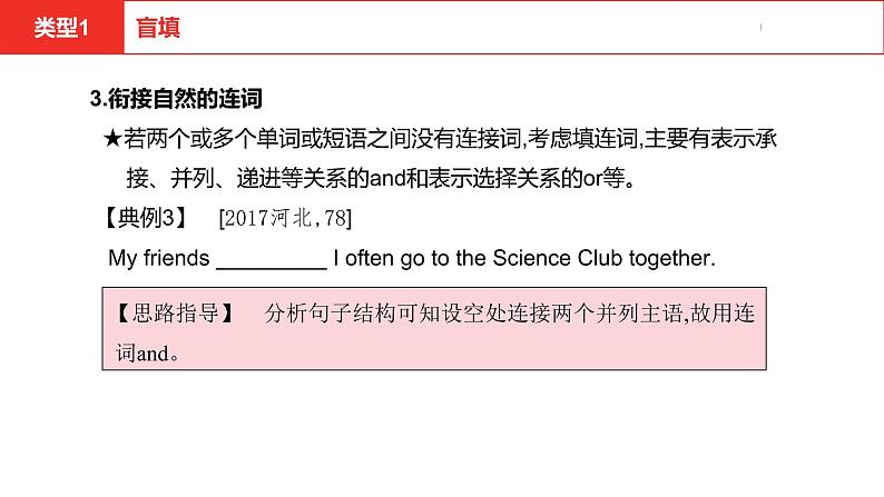 中考总复习英语（河北）第三部分 重难题型过关题型四·词语运用课件07