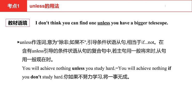 中考总复习英语（河北）第一部分 考点知识过关第十五讲·九年级 Unit 5—Unit 6课件04