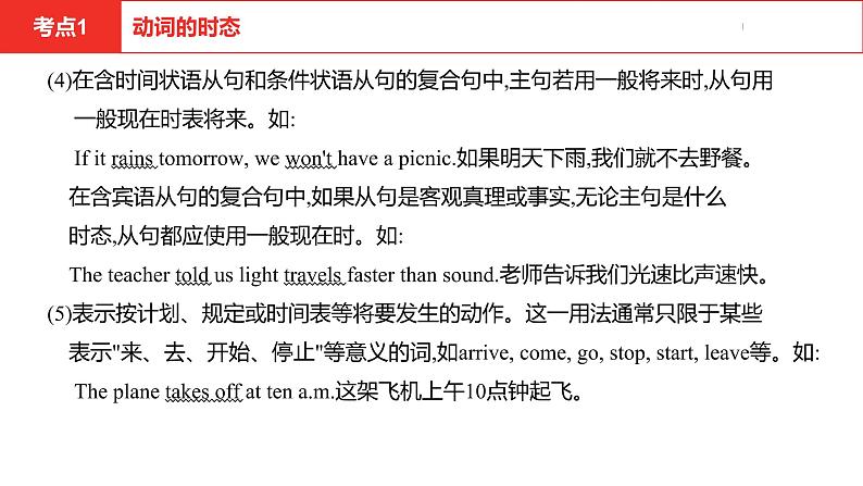 中考总复习英语（安徽）第二部分专题九 动词的时态和被动语态课件第5页