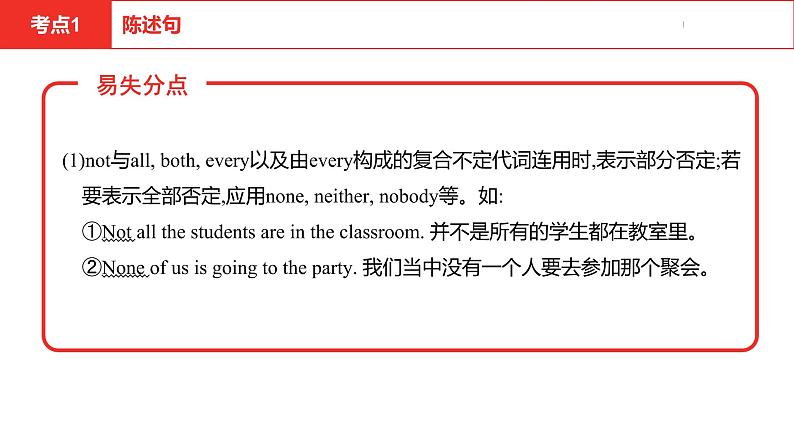 中考总复习英语（安徽）第二部分专题十一 句子的分类课件第6页