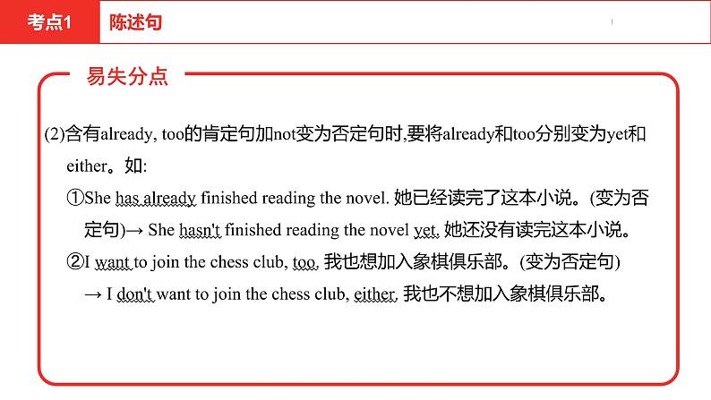 中考总复习英语（安徽）第二部分专题十一 句子的分类课件第7页