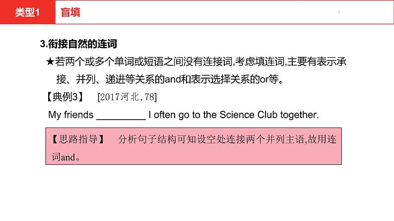 中考总复习英语（河北）第三部分·题型四·词语运用课件第7页