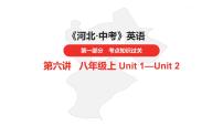 中考总复习英语（河北）第一部分·第六讲·八年级上Unit1—Unit2课件