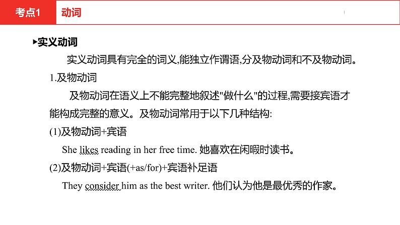 中考总复习英语（安徽）外研专题八 动词和动词短语课件04