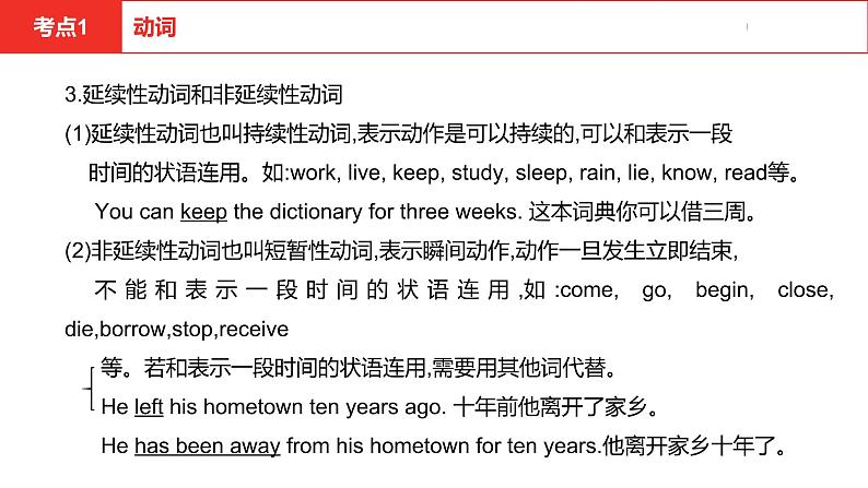 中考总复习英语（河南）.第二部分·专题八·动词和动词短语课件PPT08