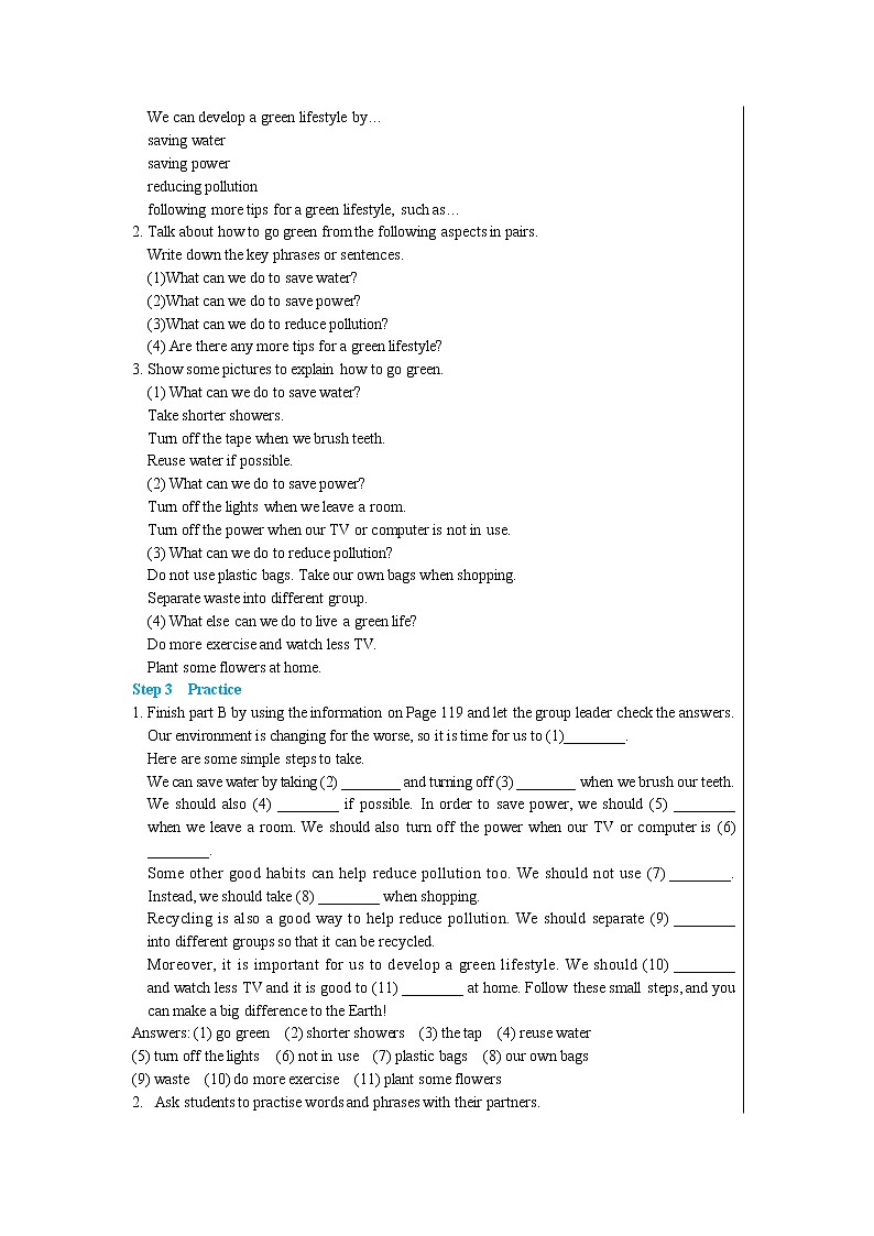 Unit 8 A green world task（课件PPT+课件+练习）02