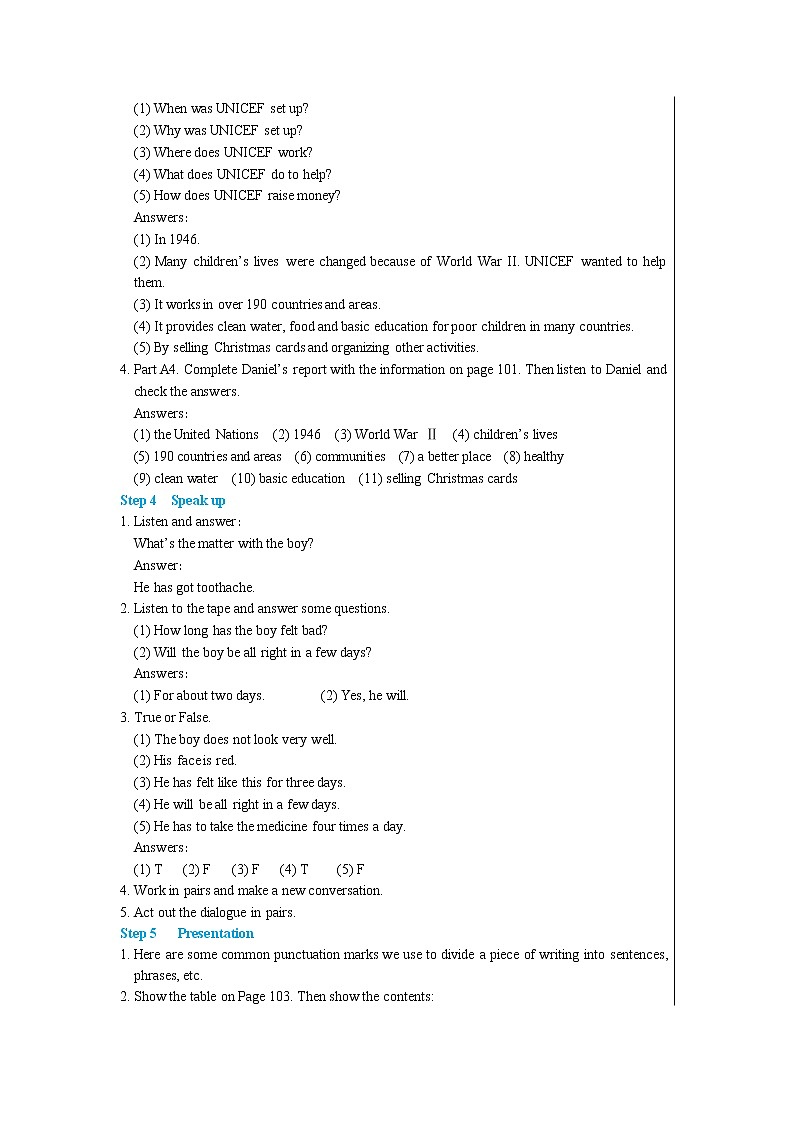 Unit 7 International Charities Integrated skills & Study skills（课件PPT+课件+练习）03