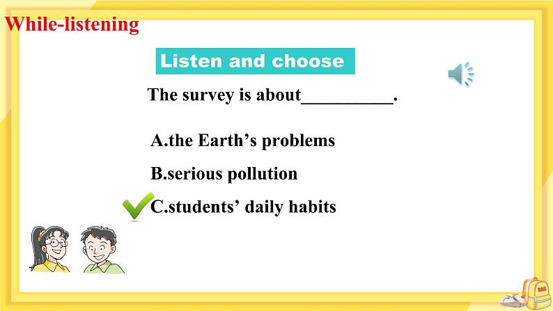 Unit 8 A green world Integrated skills & Study skills（课件PPT+课件+练习）08