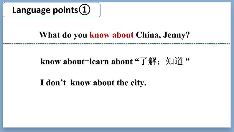 Unit8 lesson 45 China 课件2022-2023学年冀教版英语七年级上册第6页