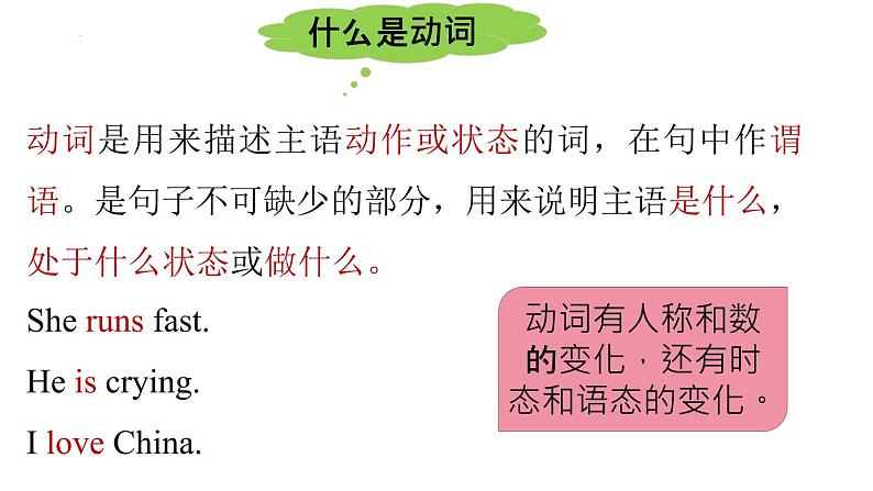 2022年中考英语 动词和动词短语课件第3页