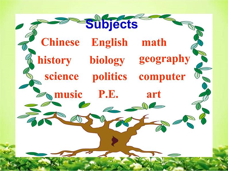 Unit9 SectionA 1a-1c 课件 2022-2023学年人教版英语七年级上册07