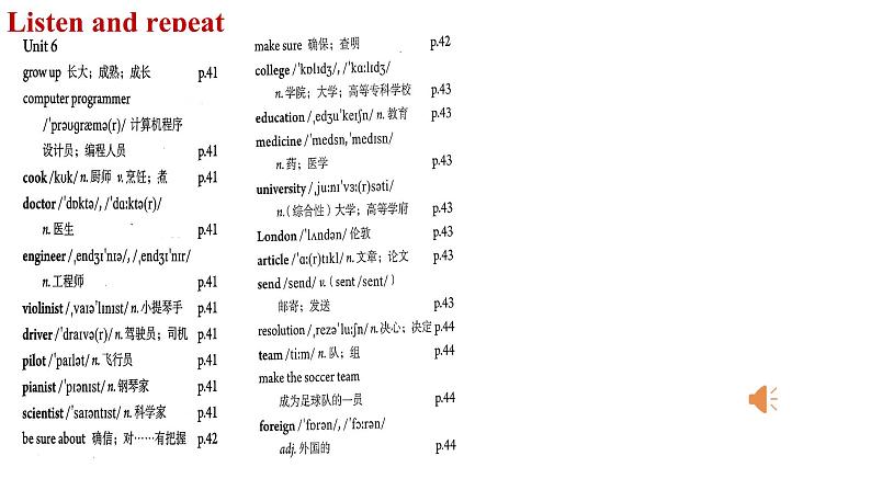 Unit 6 单元词汇复习 课件 2022-2023学年人教版英语八年级上册第2页